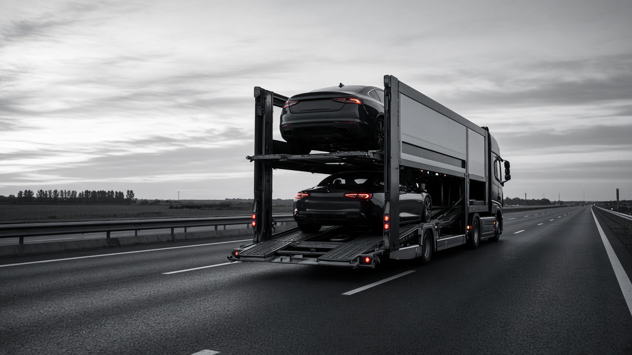 Zorgvuldig laden van personenauto
